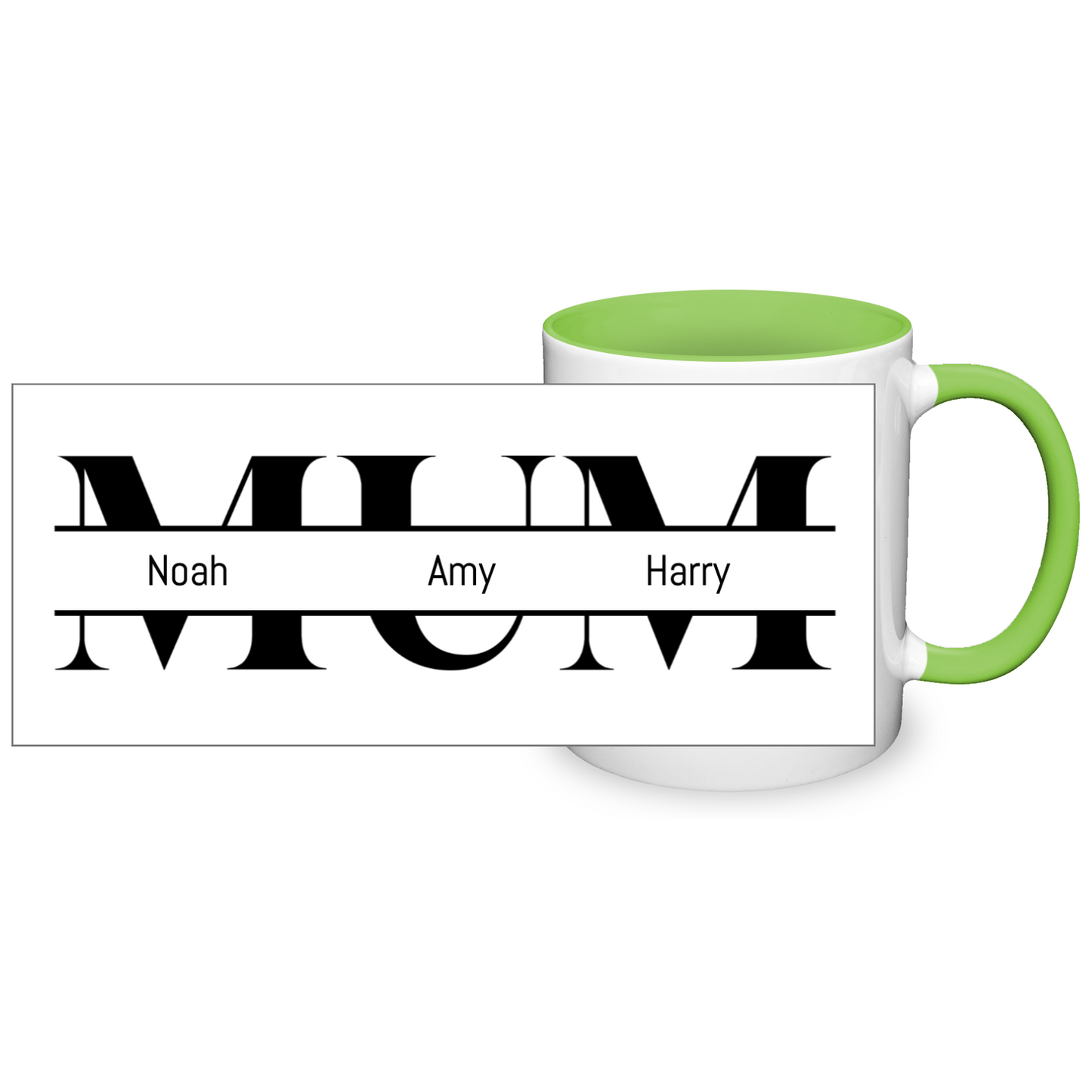 Personalised Name Mum 11oz Mug