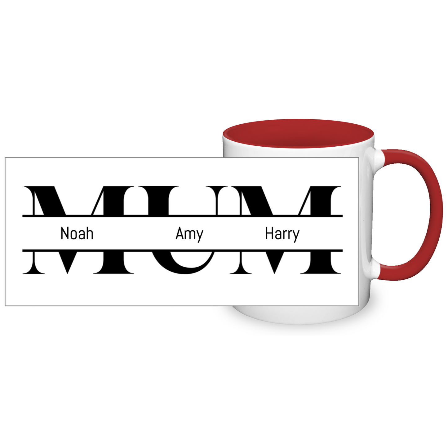 Personalised Name Mum 11oz Mug