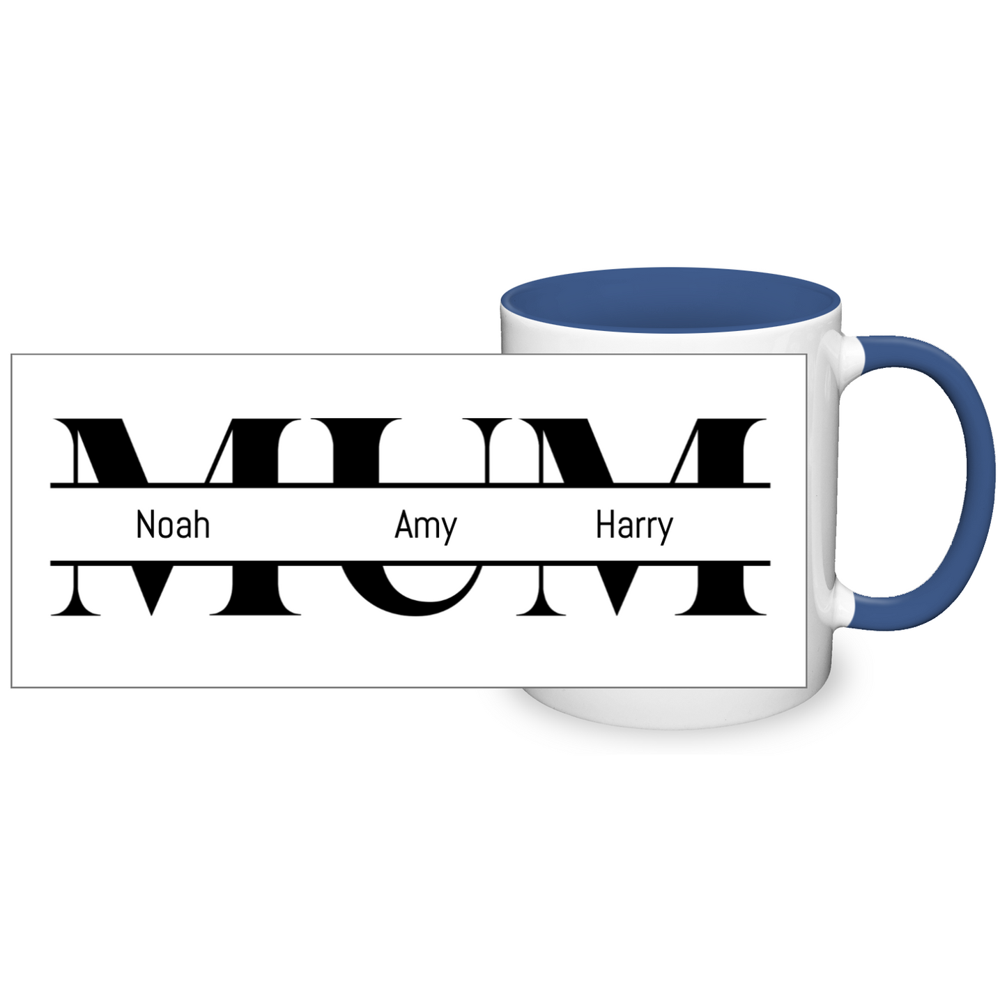 Personalised Name Mum 11oz Mug