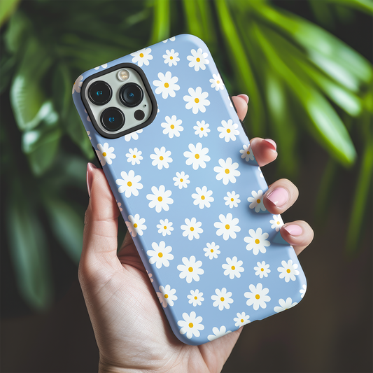 Blue Daisy Tough Phone Case