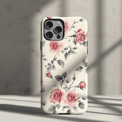 English Rose Slim Phone Case