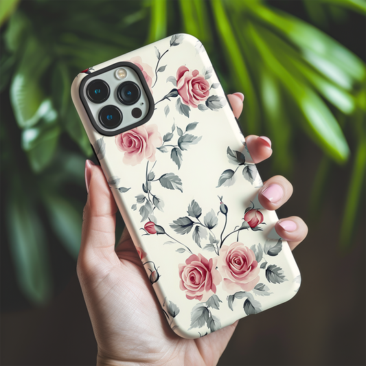 English Rose Tough Phone Case