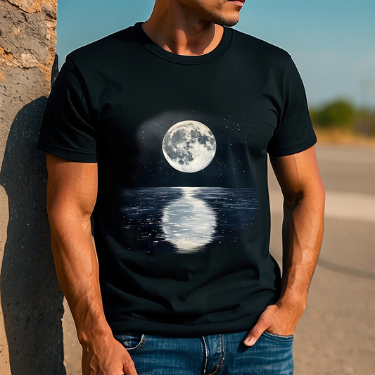 Full Moon Black T-shirt