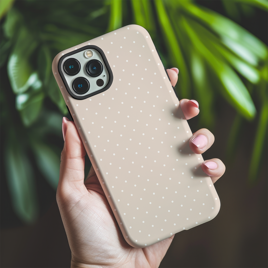 Neutral Dots Tough Phone Case