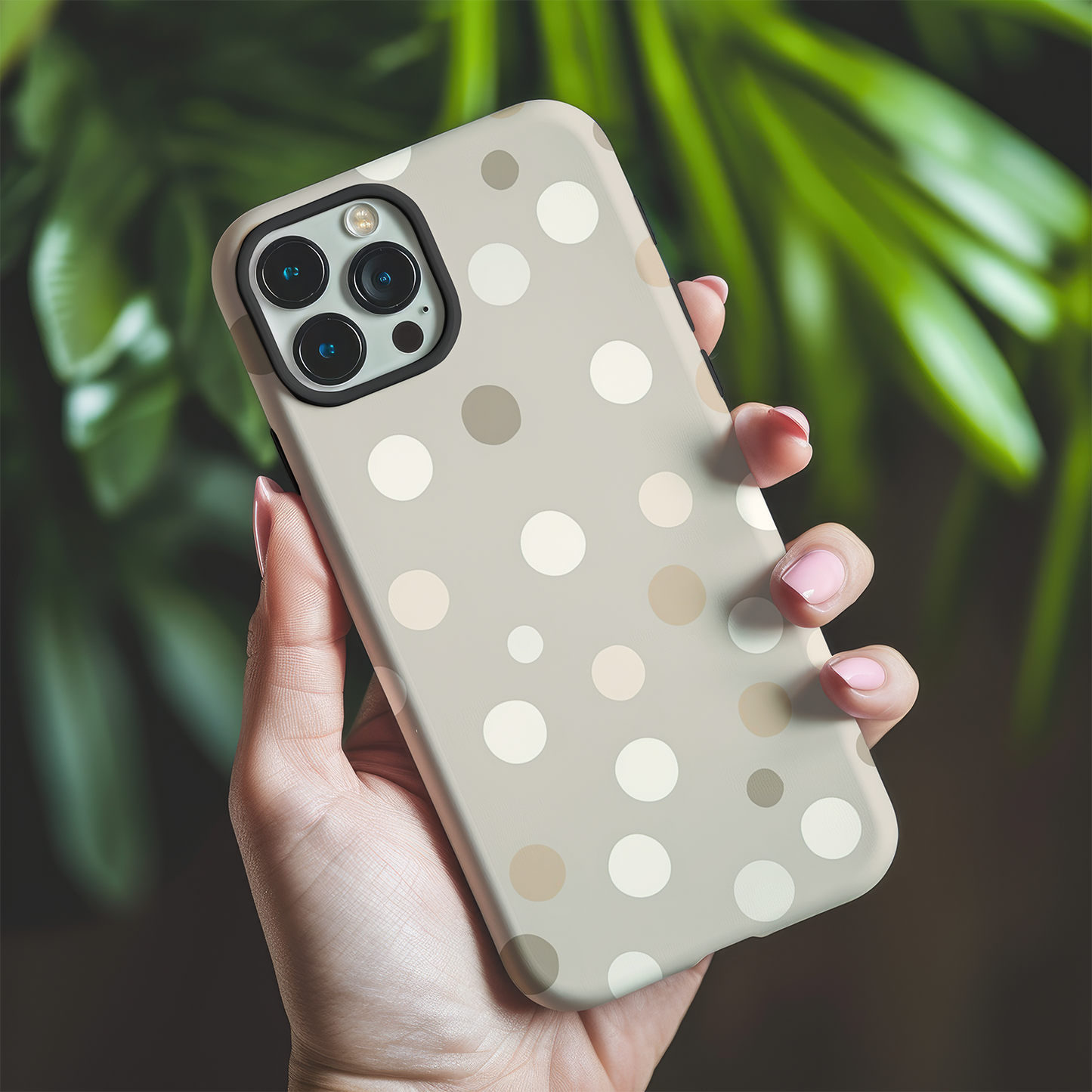 Neutral Spots Tough Phone Case