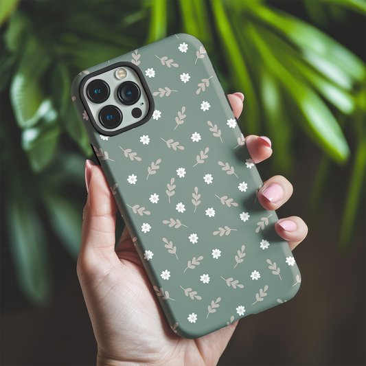 Olive Leaf Tough Phone Case