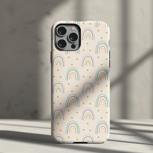 Pastel Rainbows Slim Phone Case