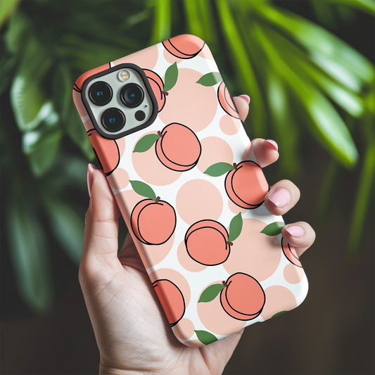 Peaches Tough Phone Case