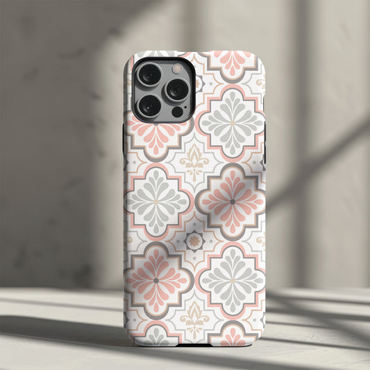 Pink Tile Slim Phone Case