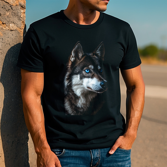 Wolf Black T-shit