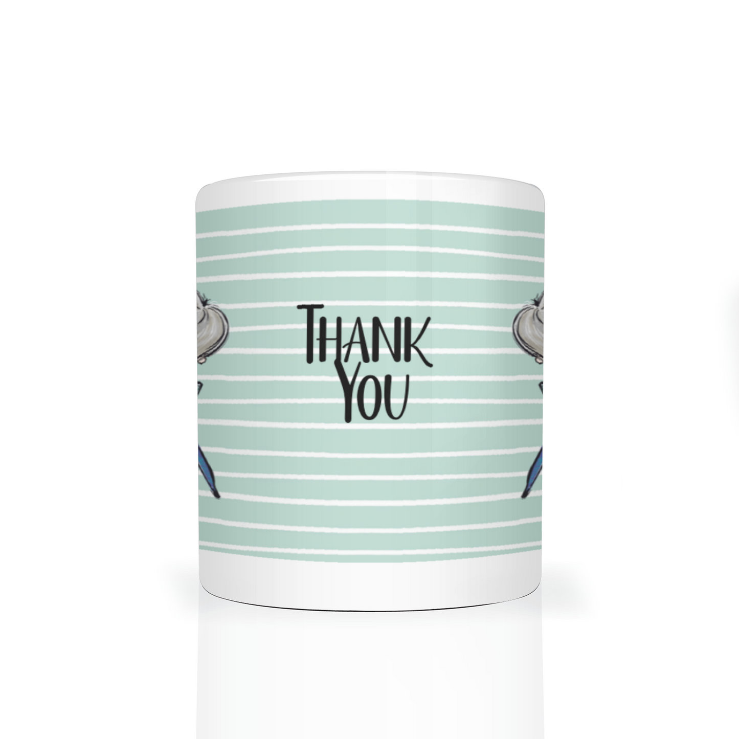 Thank You Teacher Personalised 11oz Mug #1