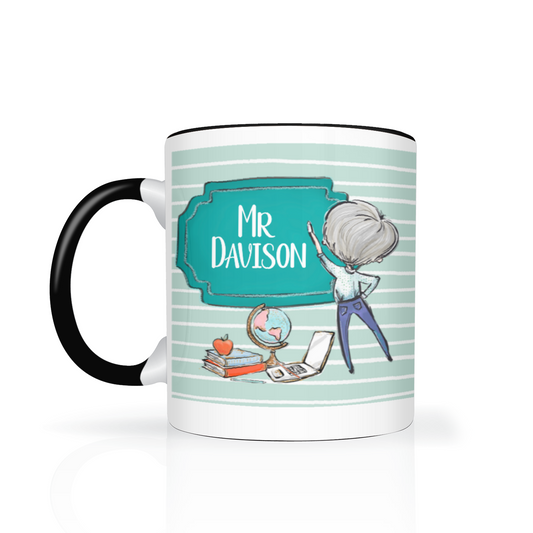 Thank You Teacher Personalised 11oz Mug #1