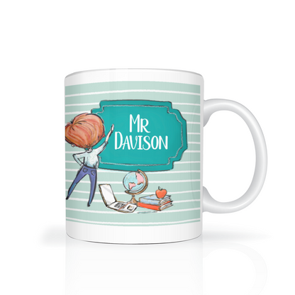 Thank You Teacher Personalised 11oz Mug #2