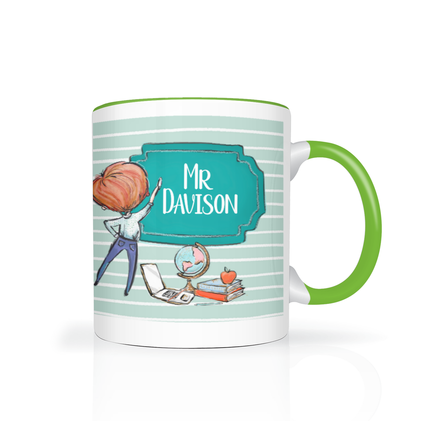 Thank You Teacher Personalised 11oz Mug #2
