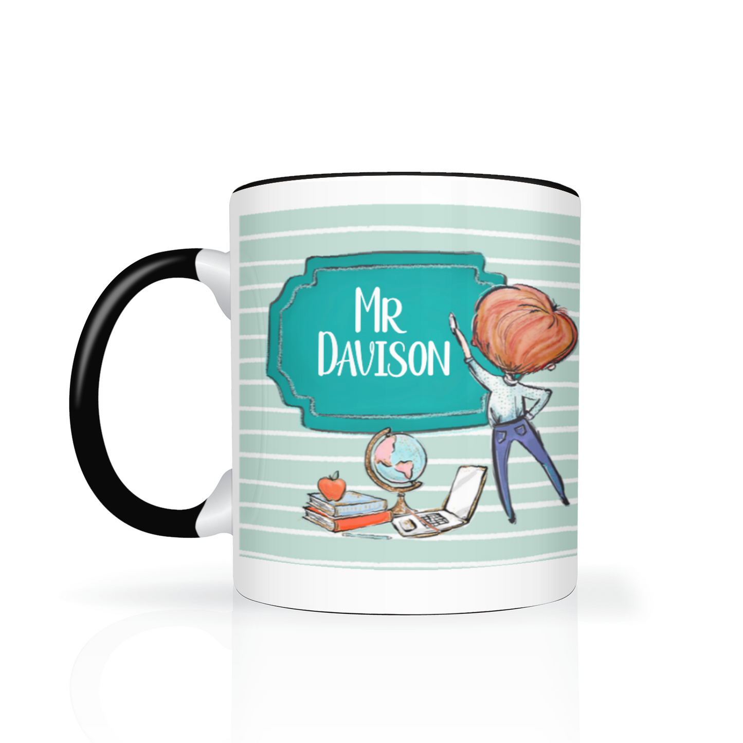 Thank You Teacher Personalised 11oz Mug #2