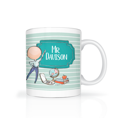 Thank You Teacher Personalised 11oz Mug #3
