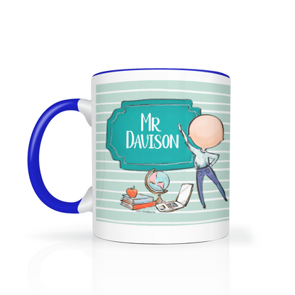 Thank You Teacher Personalised 11oz Mug #3