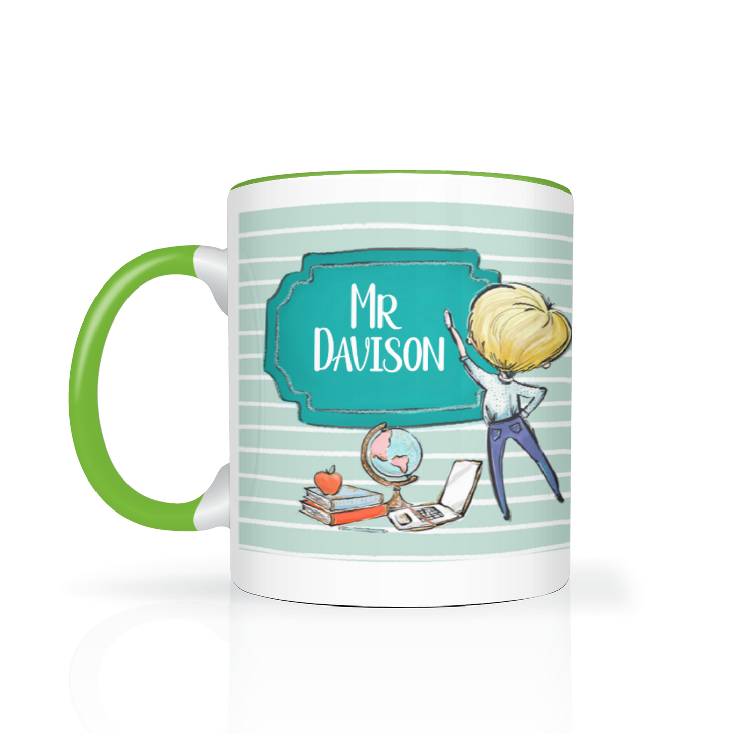 Thank You Teacher Personalised 11oz Mug #4