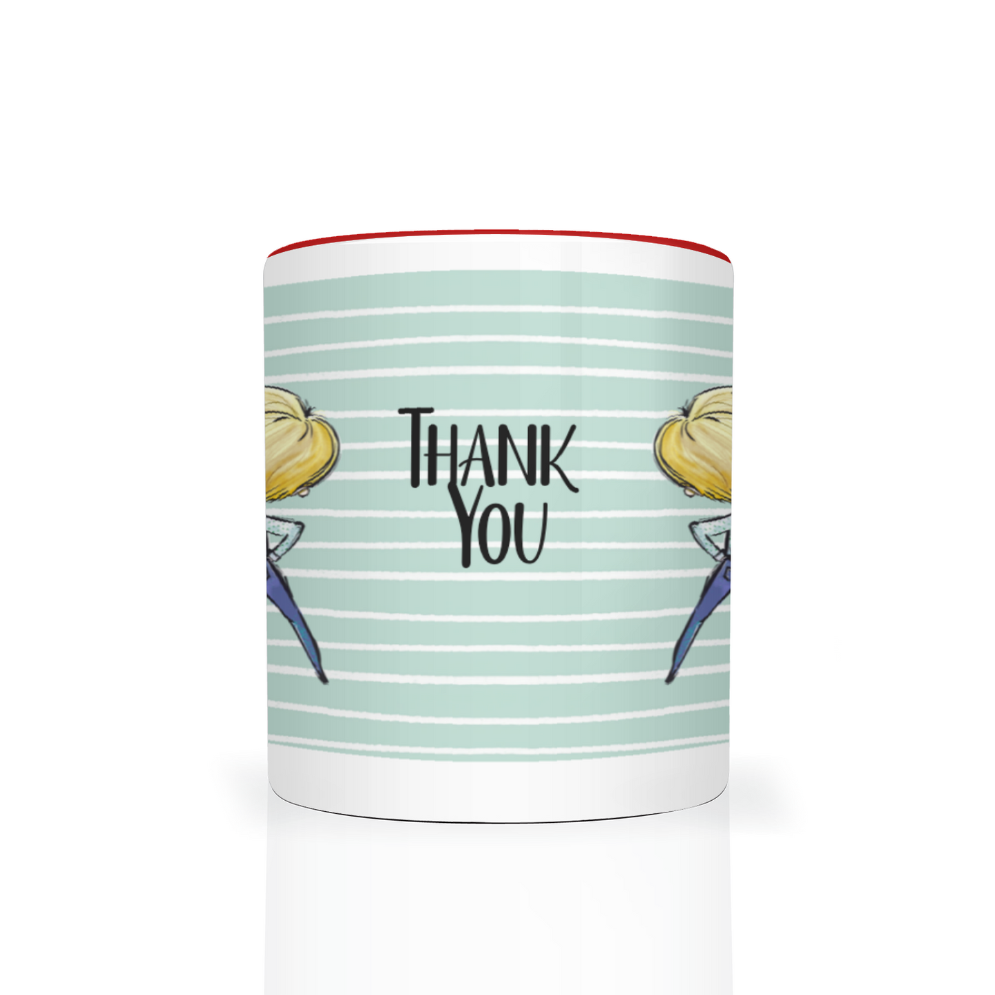 Thank You Teacher Personalised 11oz Mug #4