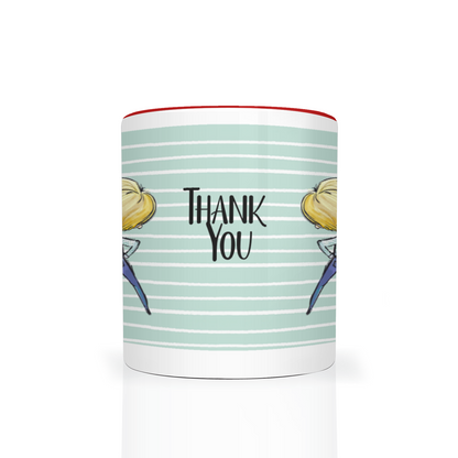Thank You Teacher Personalised 11oz Mug #4