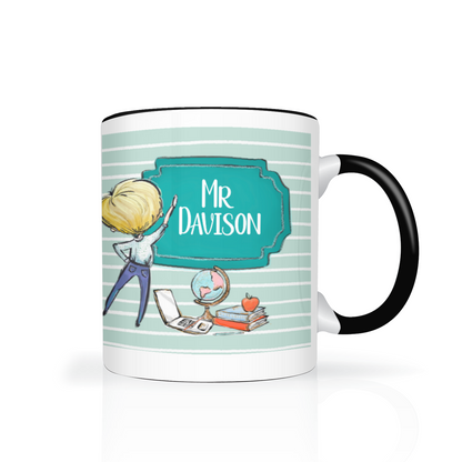 Thank You Teacher Personalised 11oz Mug #4