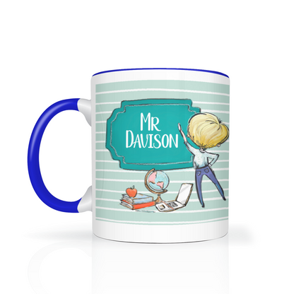 Thank You Teacher Personalised 11oz Mug #4