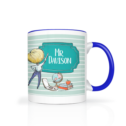 Thank You Teacher Personalised 11oz Mug #4