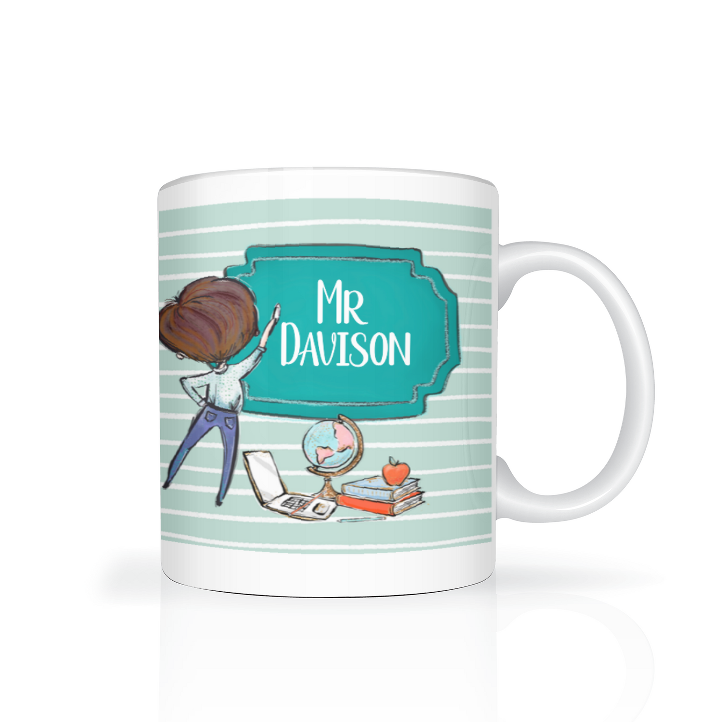 Thank You Teacher Personalised 11oz Mug #5