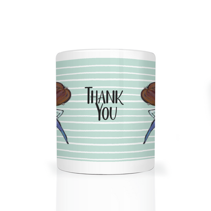 Thank You Teacher Personalised 11oz Mug #5