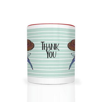 Thank You Teacher Personalised 11oz Mug #5