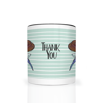 Thank You Teacher Personalised 11oz Mug #5