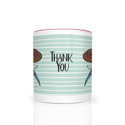 Thank You Teacher Personalised 11oz Mug #5