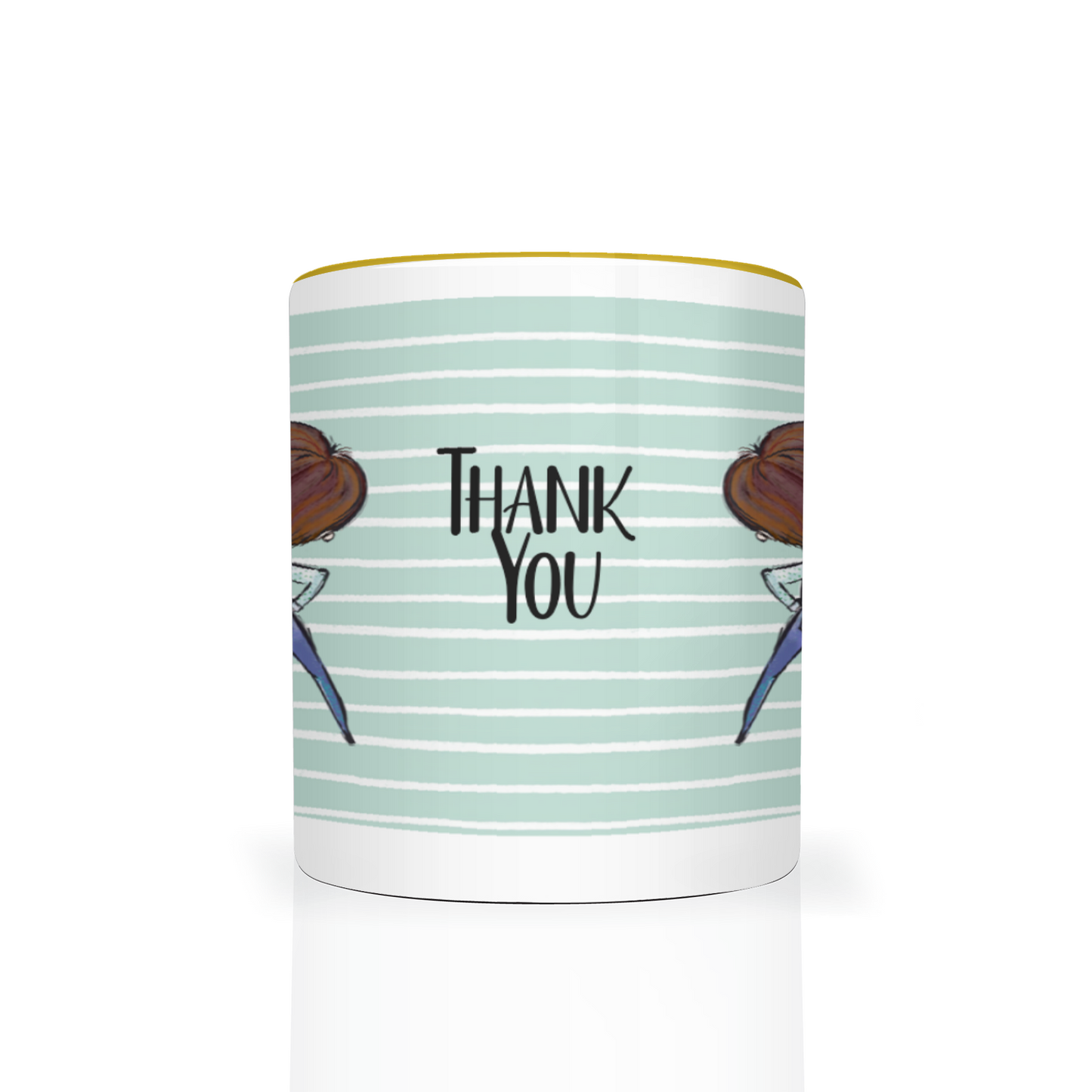 Thank You Teacher Personalised 11oz Mug #5