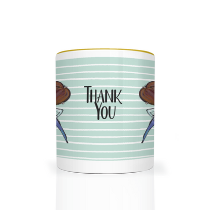 Thank You Teacher Personalised 11oz Mug #5