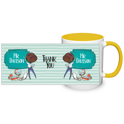 Thank You Teacher Personalised 11oz Mug #5