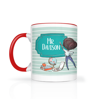 Thank You Teacher Personalised 11oz Mug #6