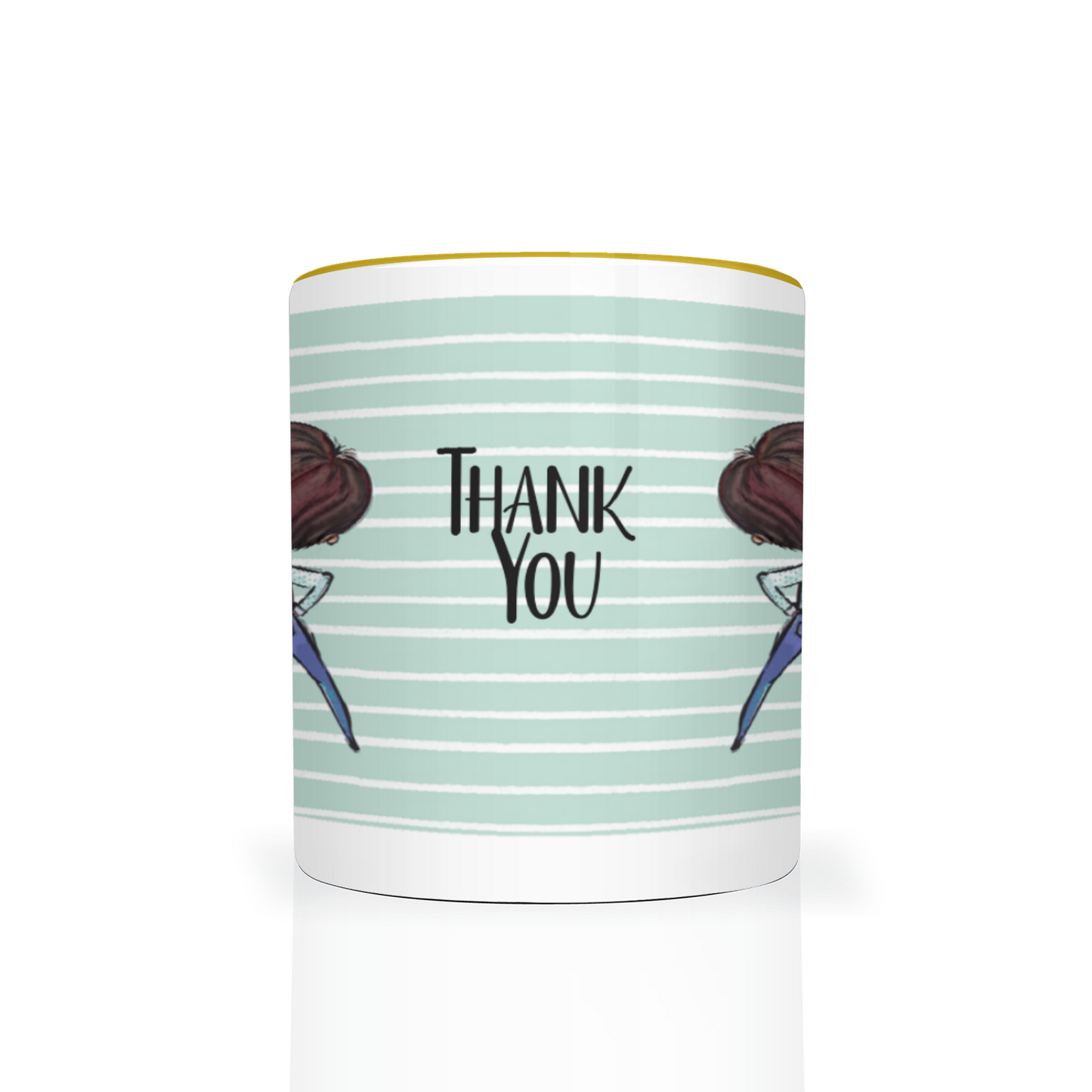 Thank You Teacher Personalised 11oz Mug #6