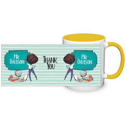Thank You Teacher Personalised 11oz Mug #6