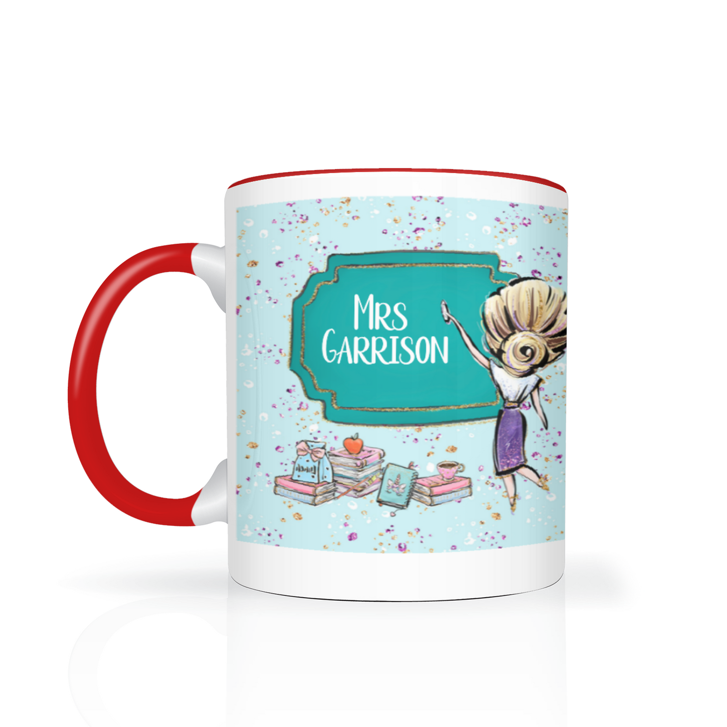 Thank You Teacher Personalised 11oz Mug #7