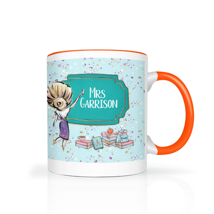 Thank You Teacher Personalised 11oz Mug #7