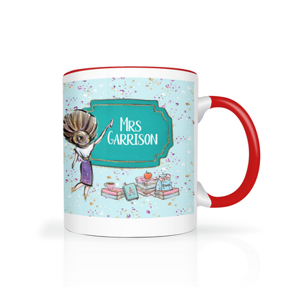 Thank You Teacher Personalised 11oz Mug #8