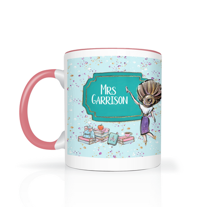 Thank You Teacher Personalised 11oz Mug #8
