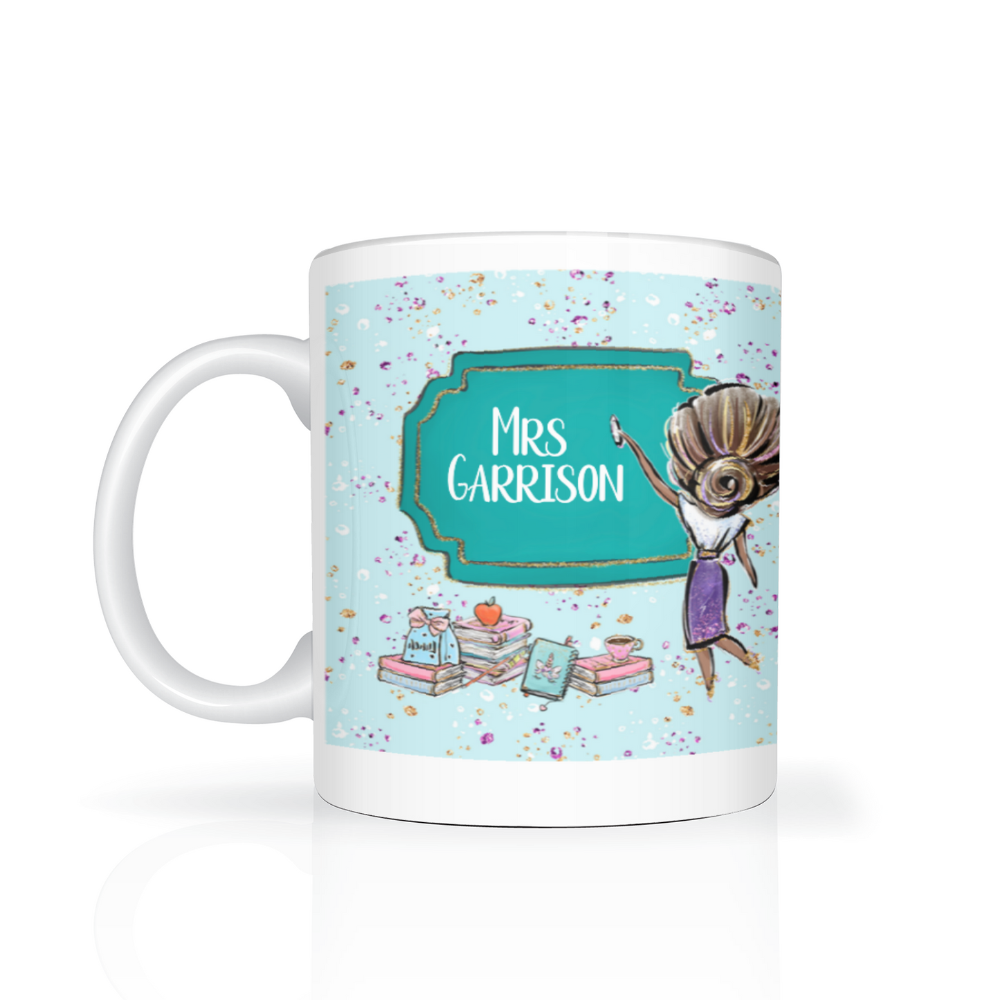 Thank You Teacher Personalised 11oz Mug #9
