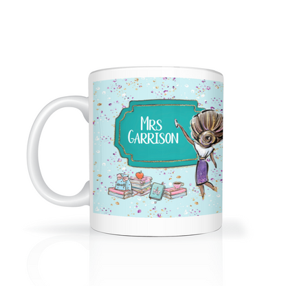 Thank You Teacher Personalised 11oz Mug #9