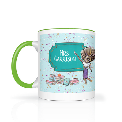 Thank You Teacher Personalised 11oz Mug #9