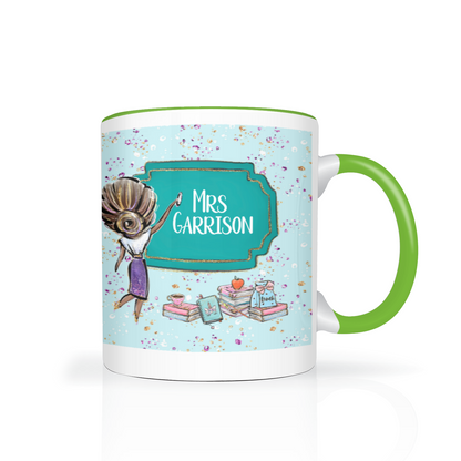 Thank You Teacher Personalised 11oz Mug #9