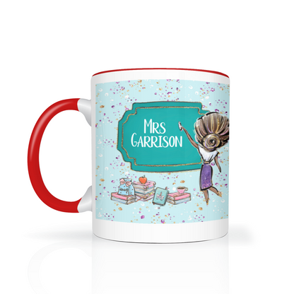 Thank You Teacher Personalised 11oz Mug #9