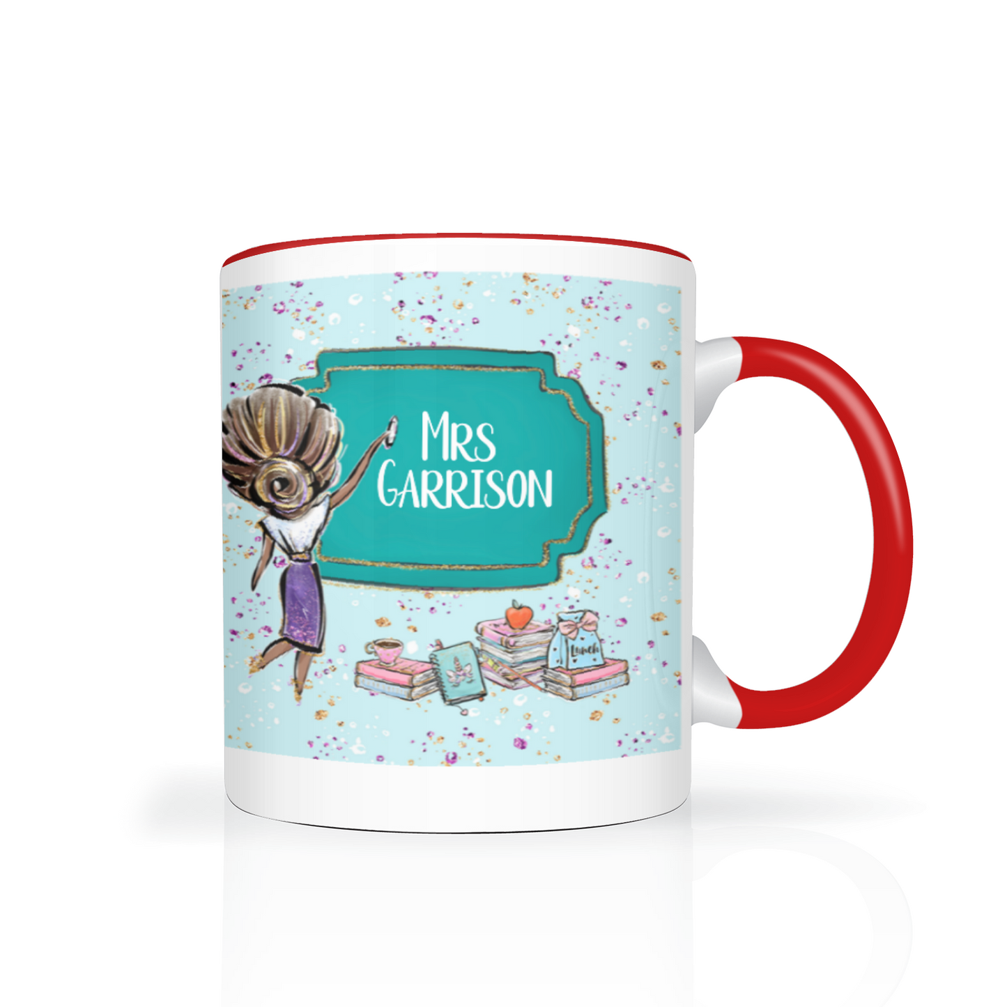 Thank You Teacher Personalised 11oz Mug #9