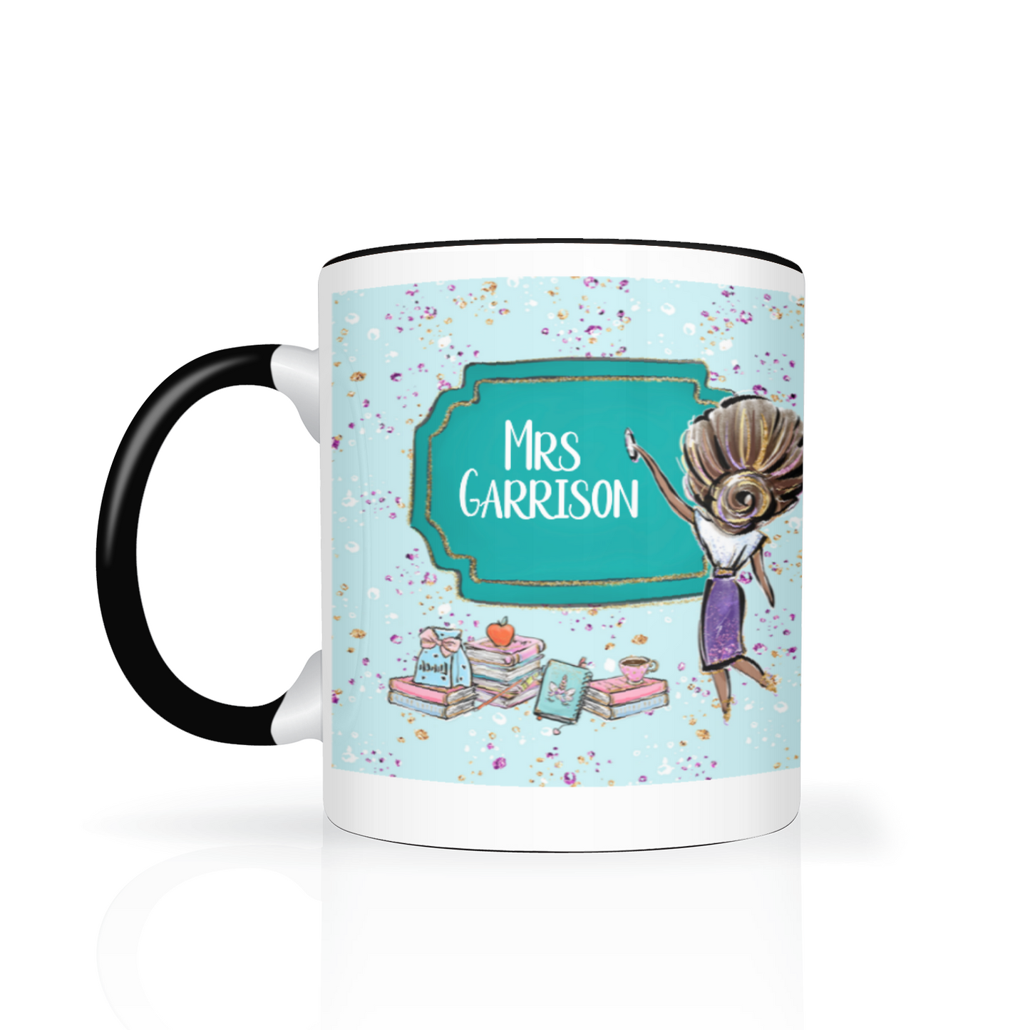 Thank You Teacher Personalised 11oz Mug #9