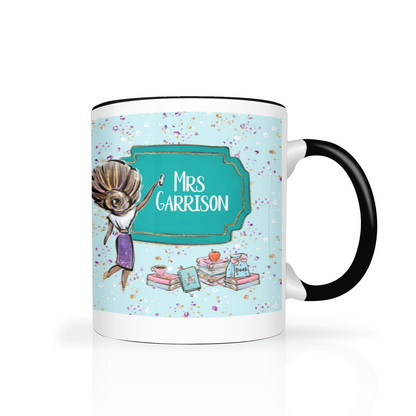 Thank You Teacher Personalised 11oz Mug #9